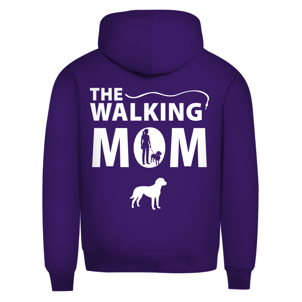 Bio Hoodie - Walking Mom (black)