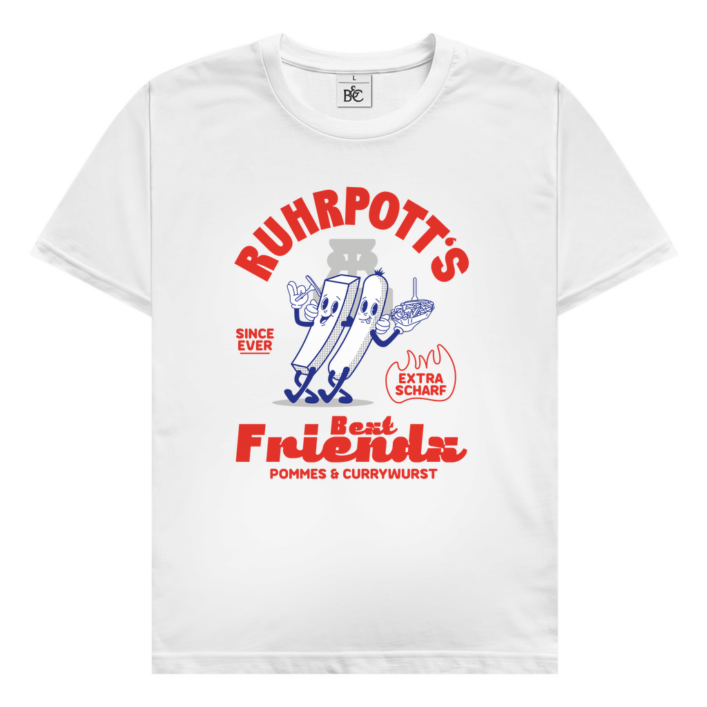 T-Shirt - Best Friends (Pommes & Currywurst)