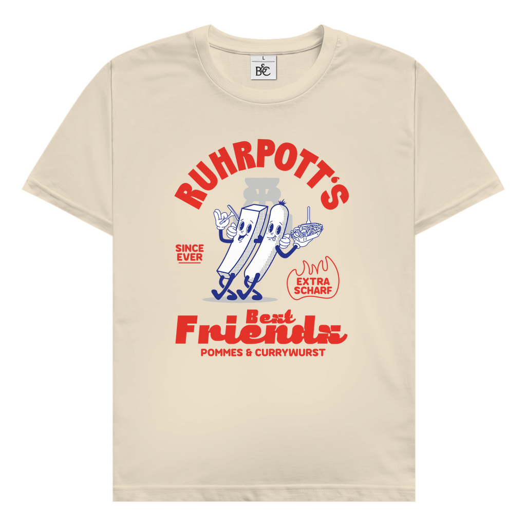 T-Shirt - Best Friends (Pommes & Currywurst)