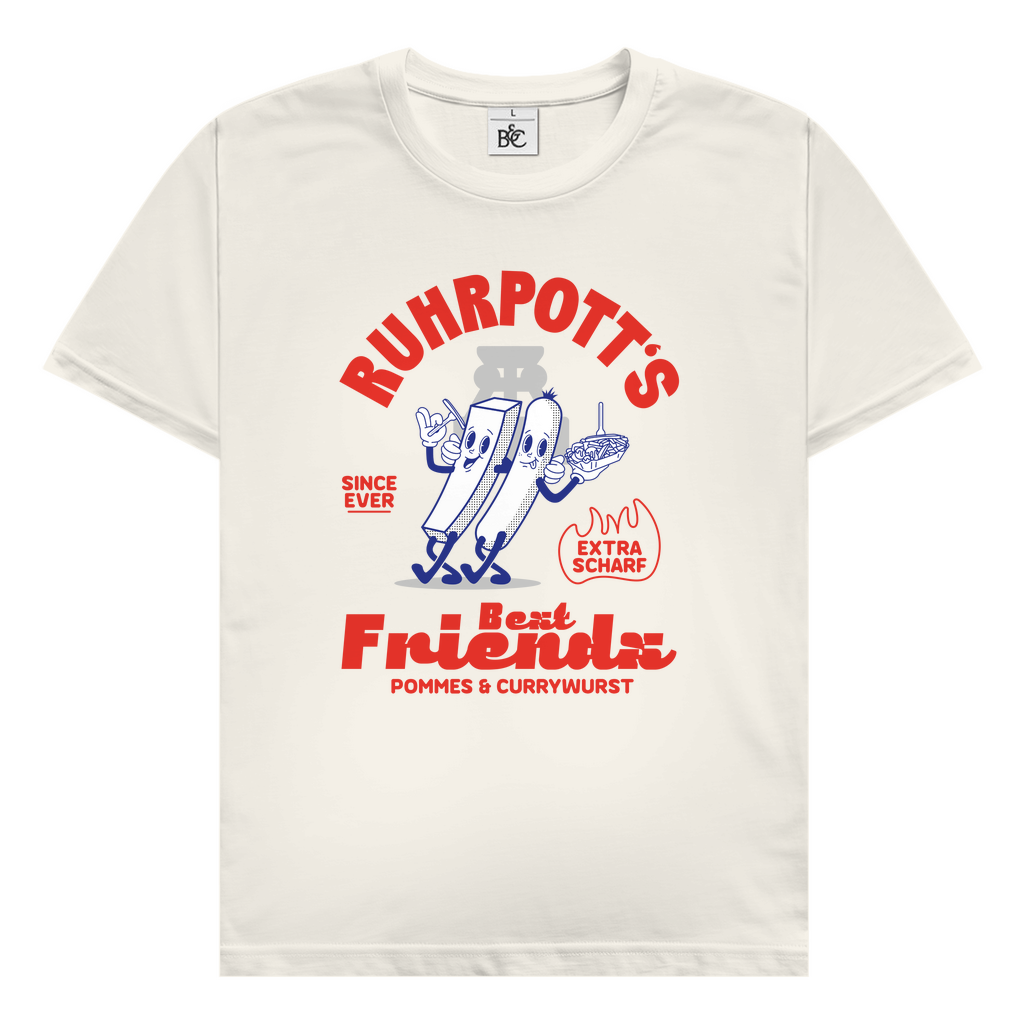 T-Shirt - Best Friends (Pommes & Currywurst)
