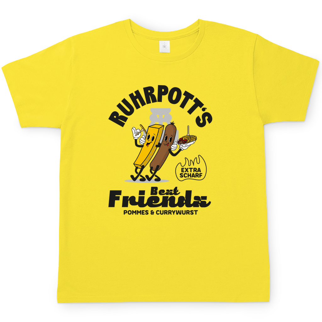 T-Shirt - Best Friends (Pommes & Currywurst)