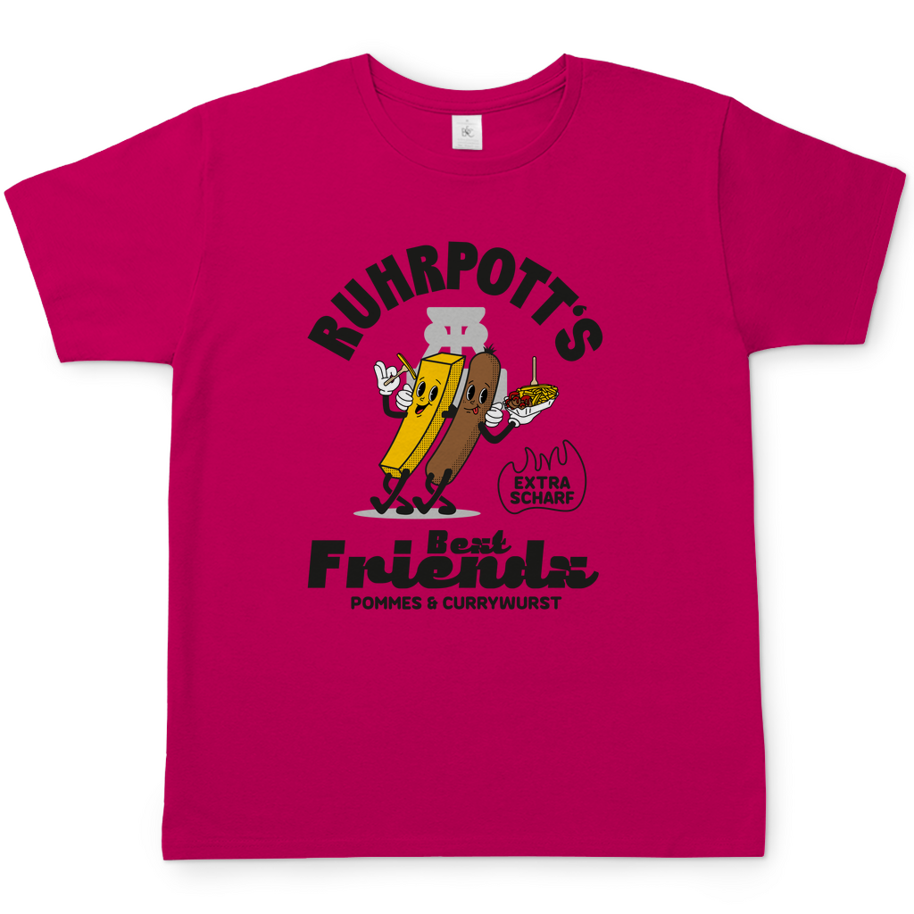 T-Shirt - Best Friends (Pommes & Currywurst)