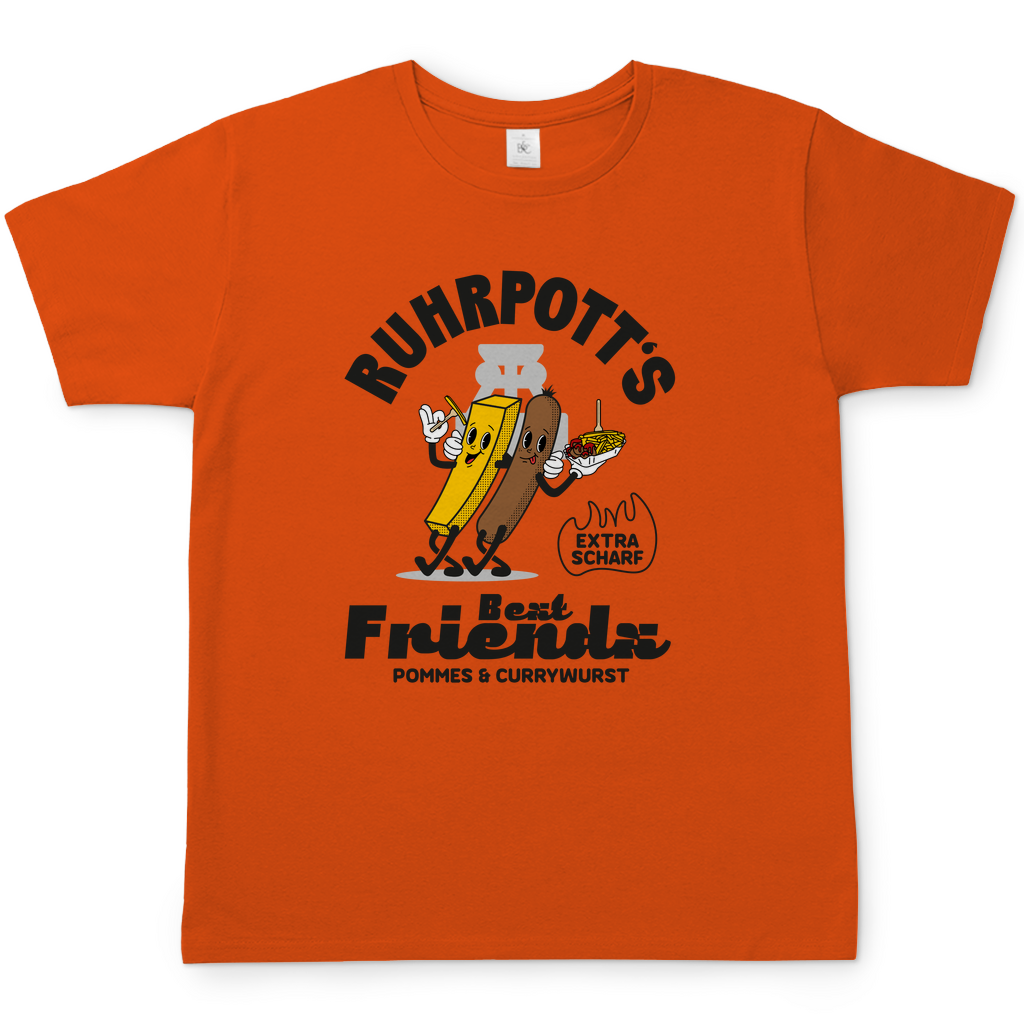 T-Shirt - Best Friends (Pommes & Currywurst)