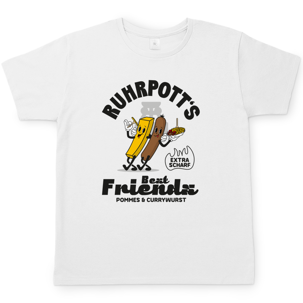 T-Shirt - Best Friends (Pommes & Currywurst)