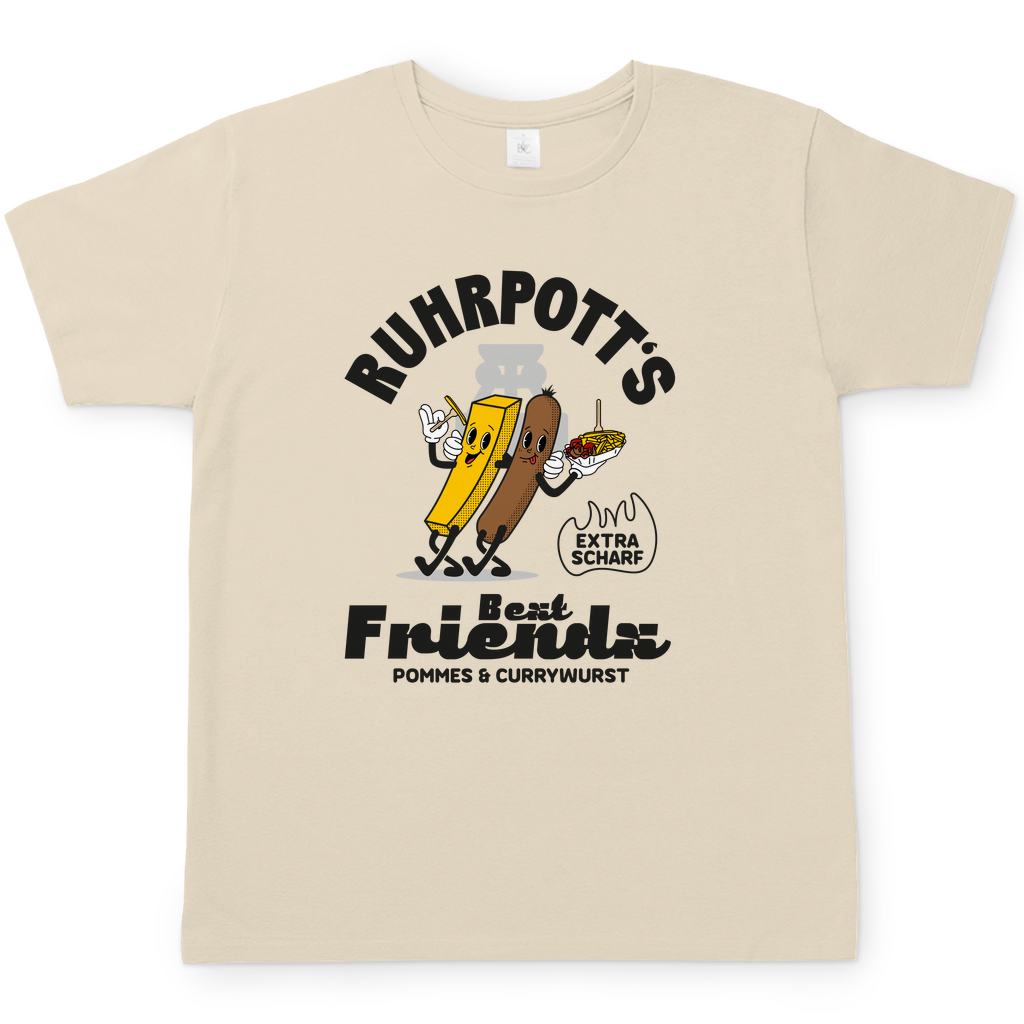 T-Shirt - Best Friends (Pommes & Currywurst)