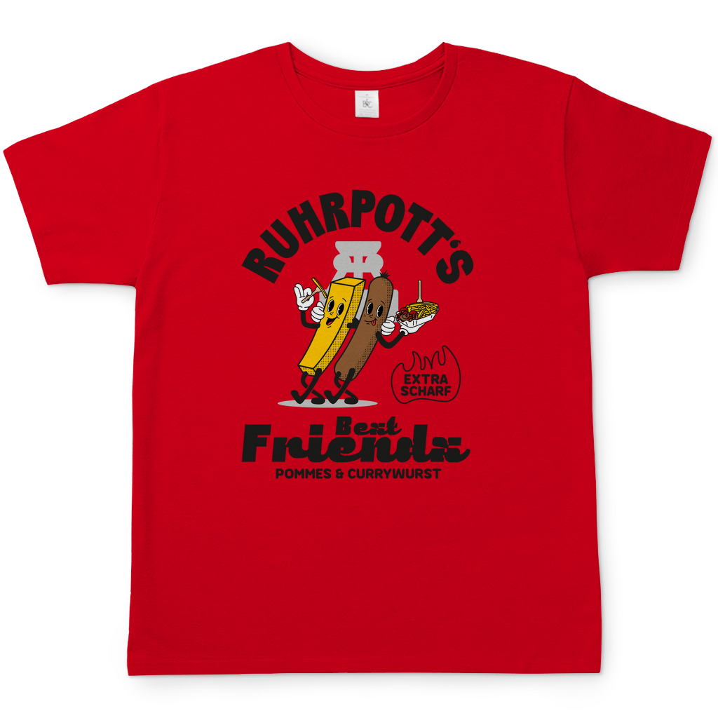 T-Shirt - Best Friends (Pommes & Currywurst)
