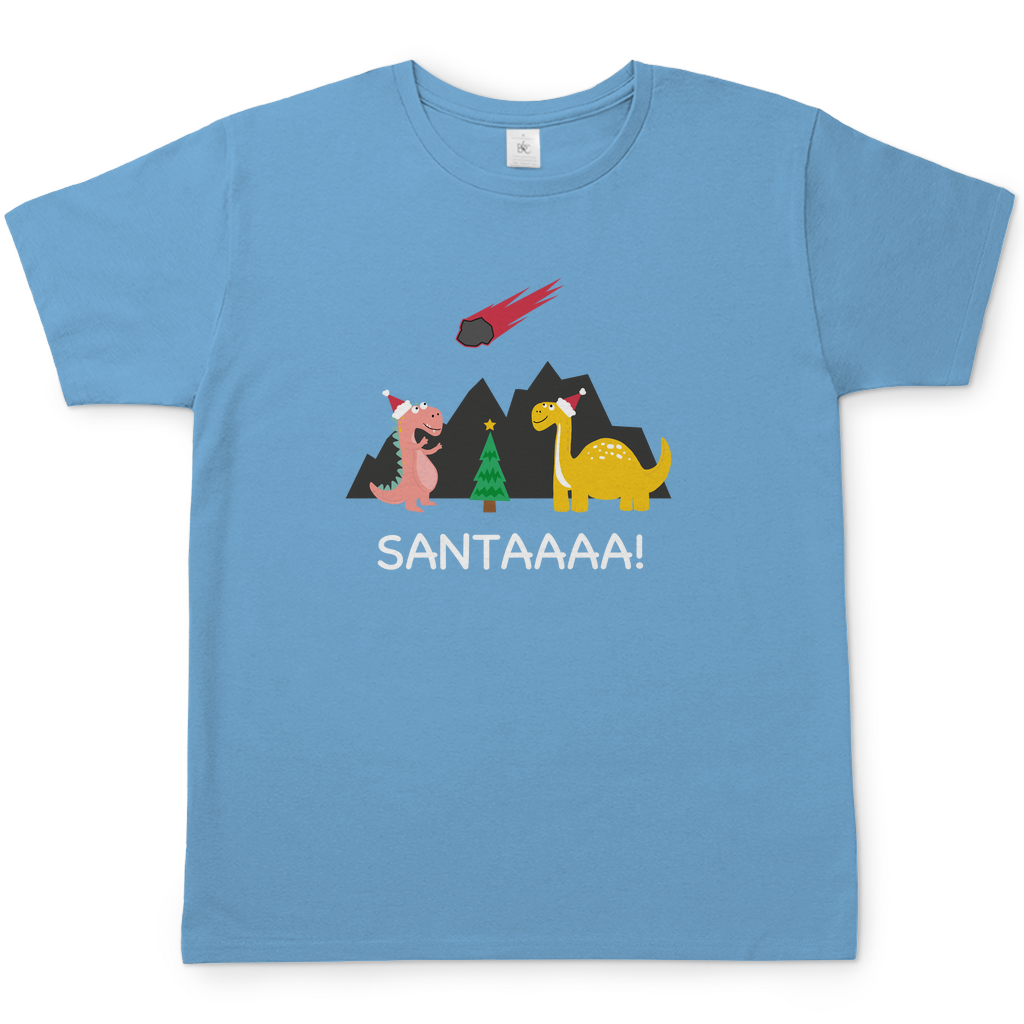 T-Shirt - Santa Dinosaurier