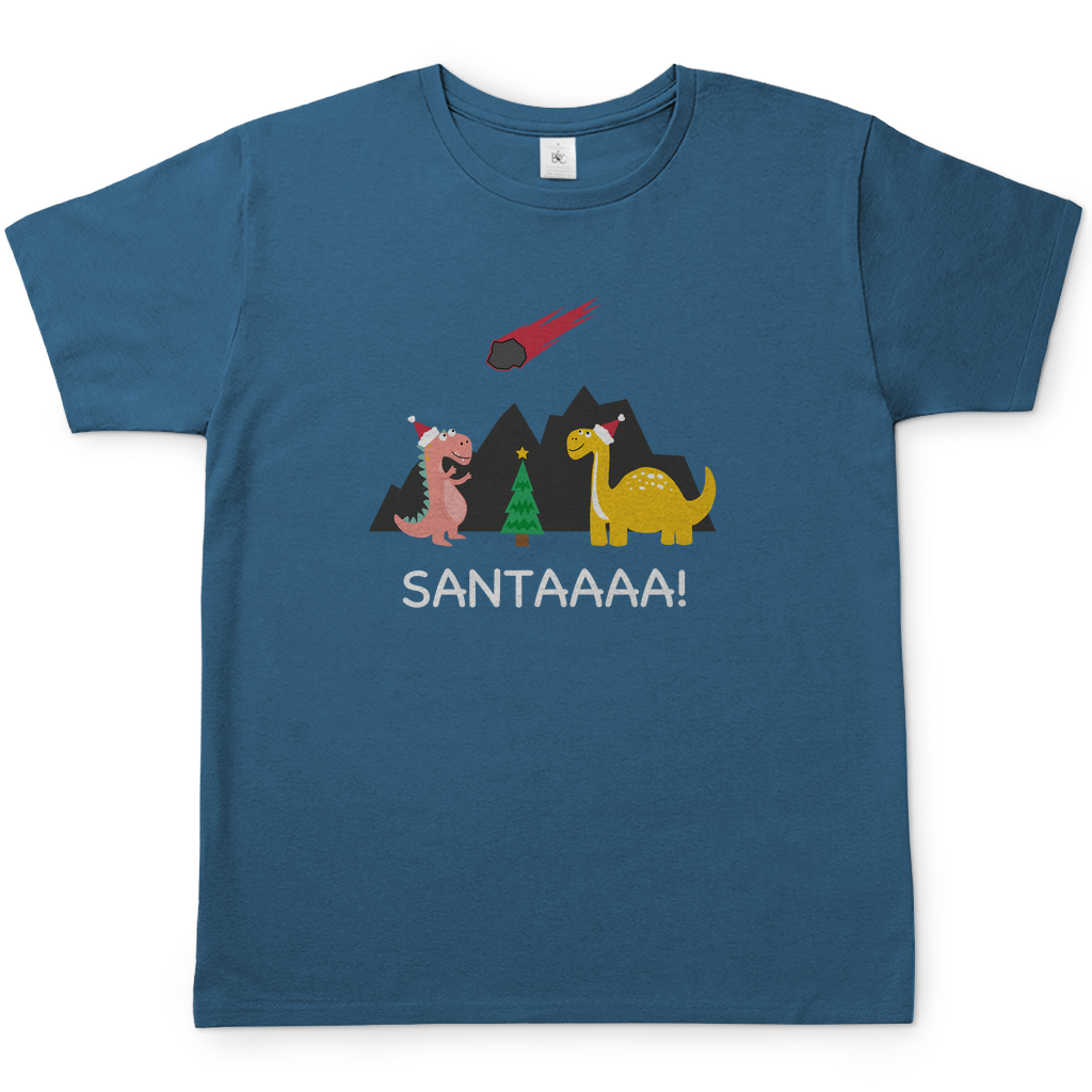 T-Shirt - Santa Dinosaurier
