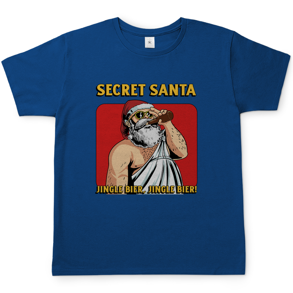 Herren T-Shirt Secret Santa