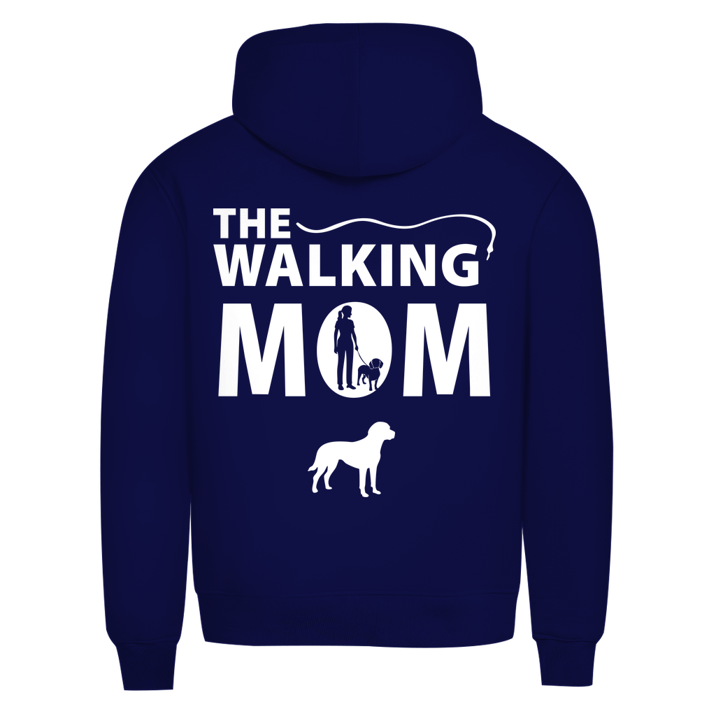 Bio Hoodie - Walking Mom (black)