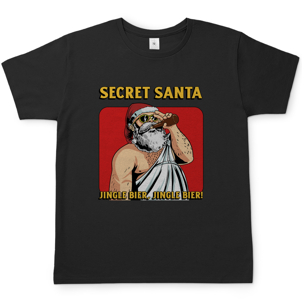 Herren T-Shirt Secret Santa