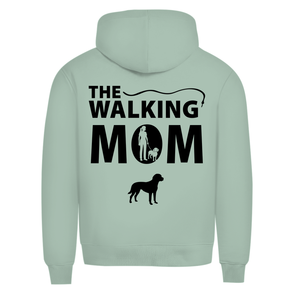 Premium Bio Hoodie - Walking Mom (black)