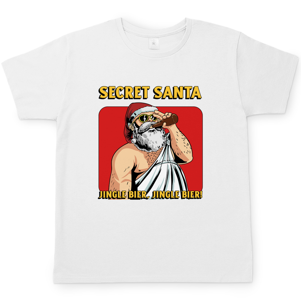 Herren T-Shirt Secret Santa