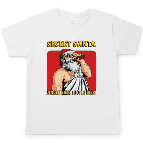 Herren T-Shirt Secret Santa