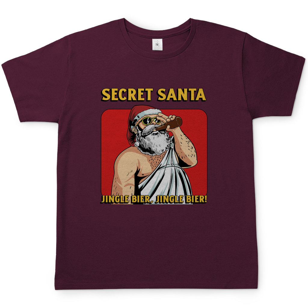 Herren T-Shirt Secret Santa