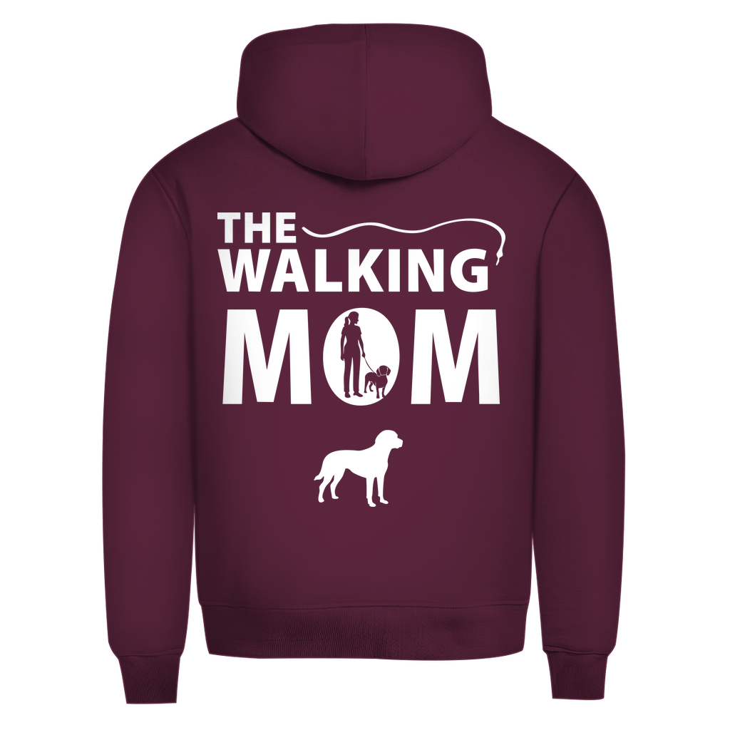 Bio Hoodie - Walking Mom (black)