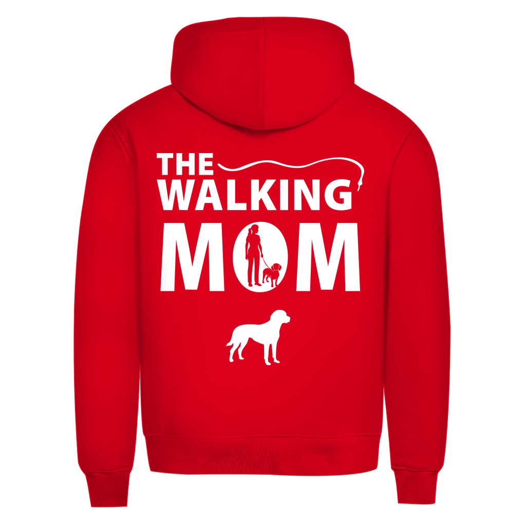 Bio Hoodie - Walking Mom (black)