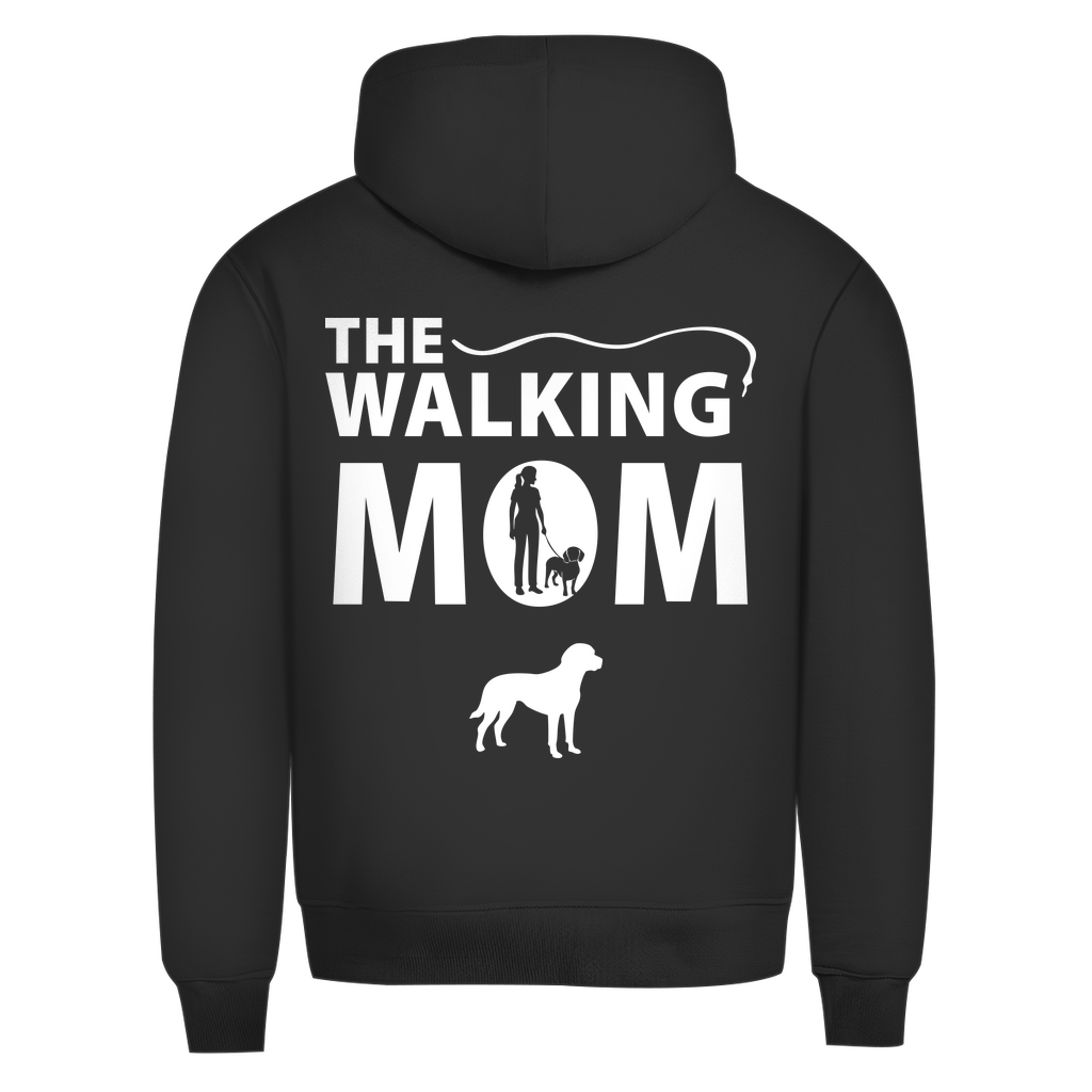 Bio Hoodie - Walking Mom (black)