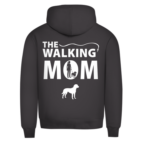 Bio Hoodie - Walking Mom (black)